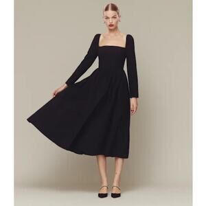 reformation sycamore linen dress Reformation and Stylist Sara Walker Collab on a New Linen Summer Dress